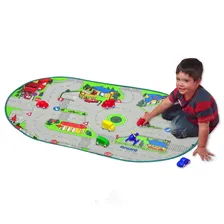 Игровой коврик Дорожное движение с чехлом 150 см