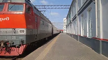 ЧС4т-457, поезд номер 48/47. Самара - Санкт-петербург