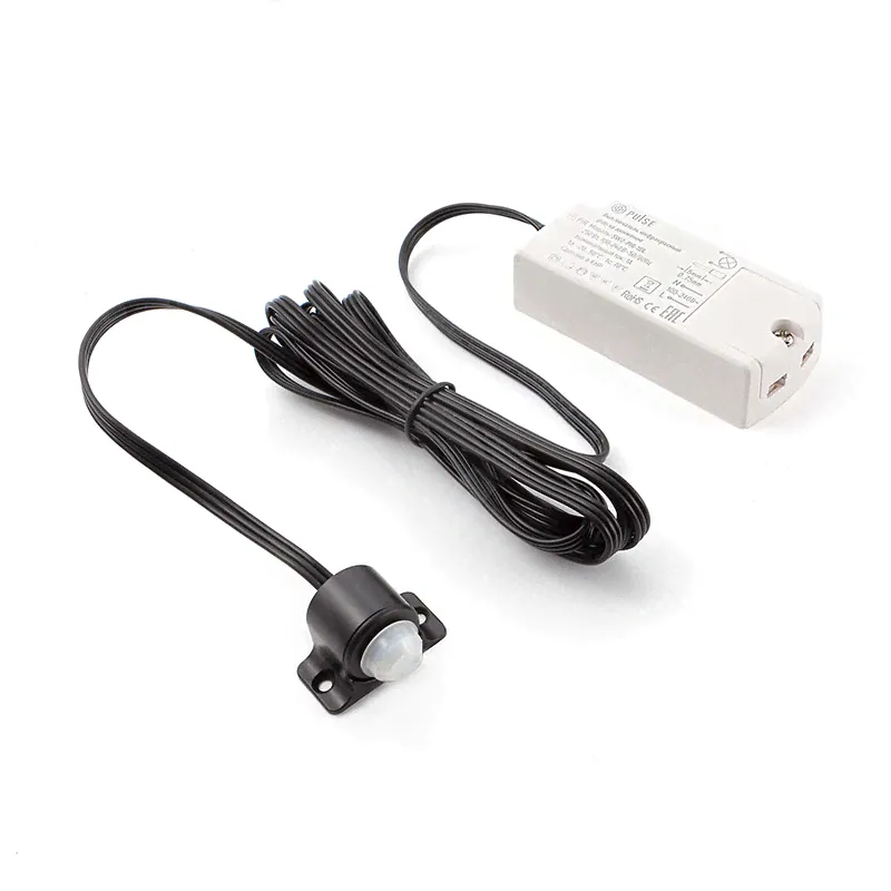 Выключатель инфракрасный (PIR) на движение, черный, 220V, 250W-1